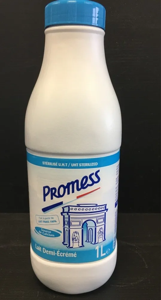 Lait UHT Demi-écreme