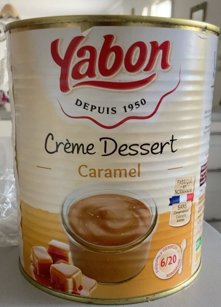 Creme dessert caramel