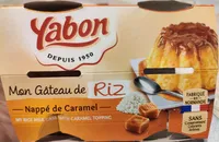 Gâteau de riz nappage caramel
