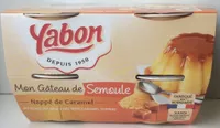 Gâteau de semoule nappage caramel