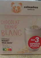 Chocolat chaud blanc