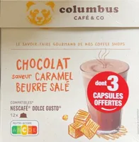 Chocolat saveur caramel beurre salé