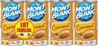 MONT BLANC Crème dessert Boîte Caramel 4x570g Lot Familial