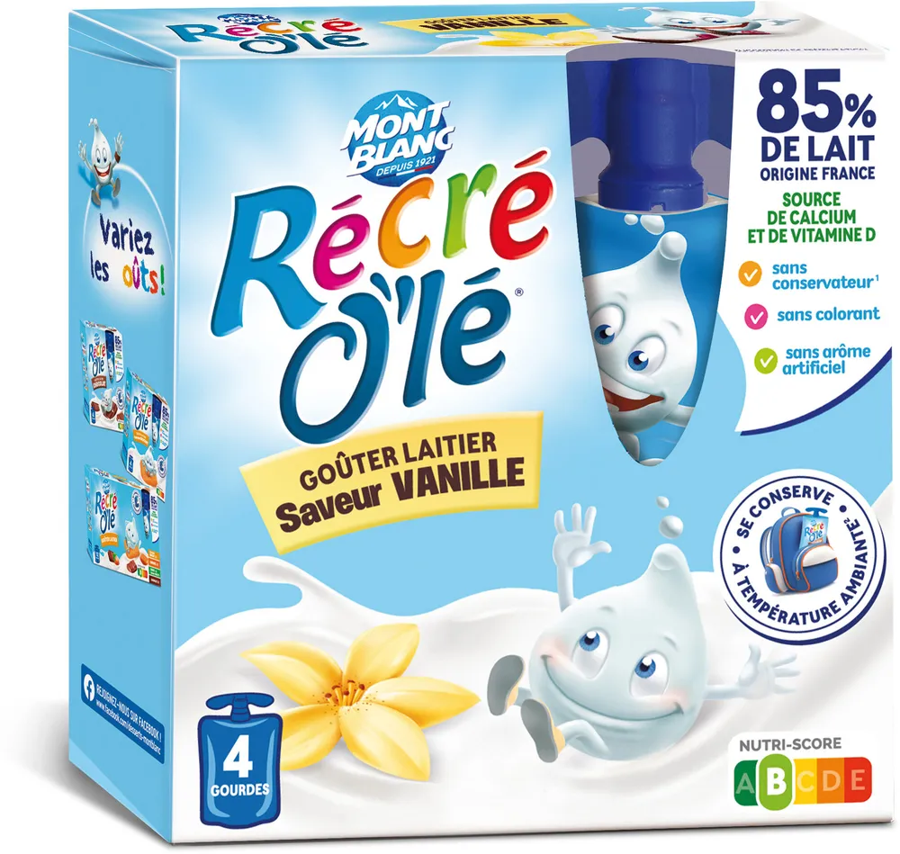 Récré O'lé saveur vanille
