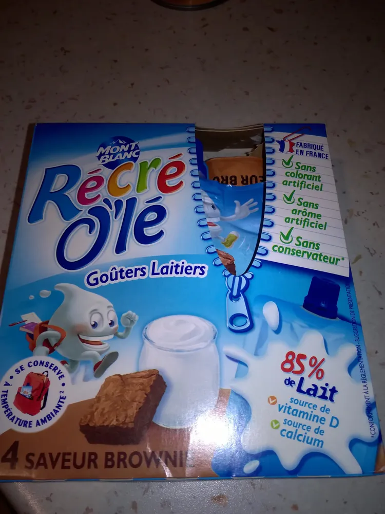 Récré O'lé Saveur Brownie
