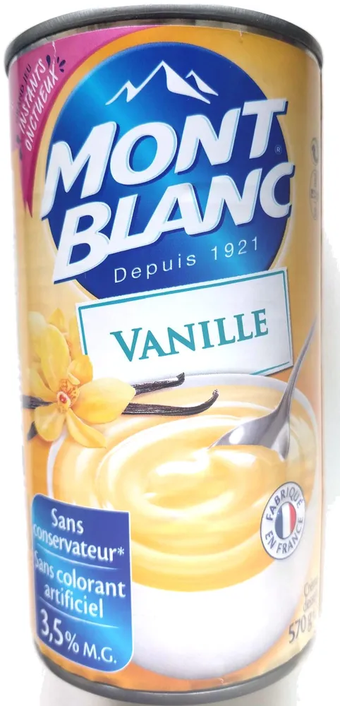 Crème dessert Vanille