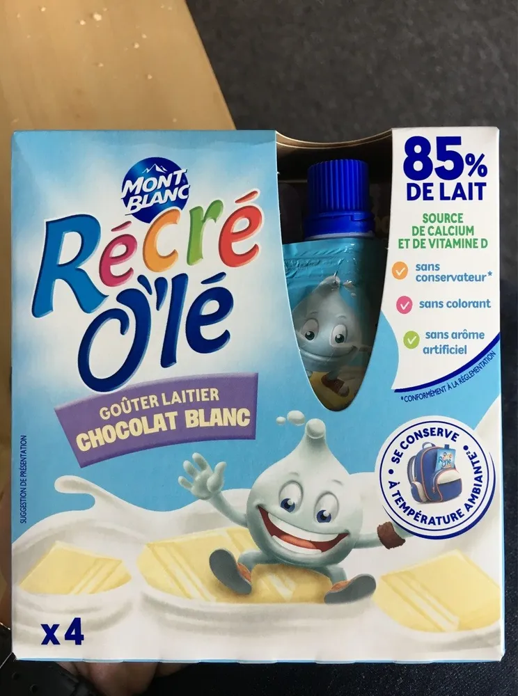 Récré O'lé chocolat blanc
