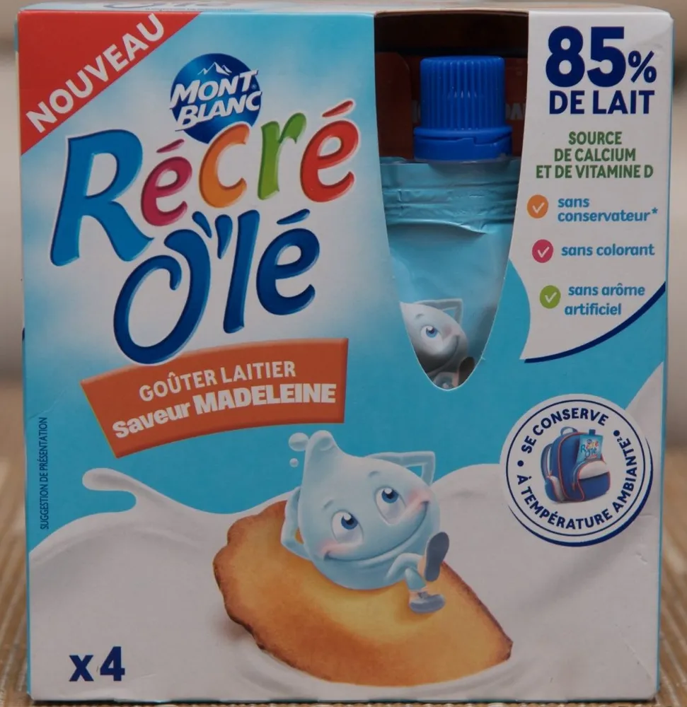 Récré O'lé Saveur Madeleine