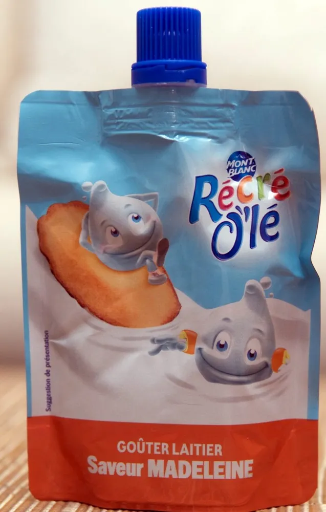 Récré O'lé - Goûter laitier saveur madeleine