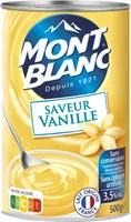 MONT BLANC Crème dessert Boîte Saveur Vanille 500g