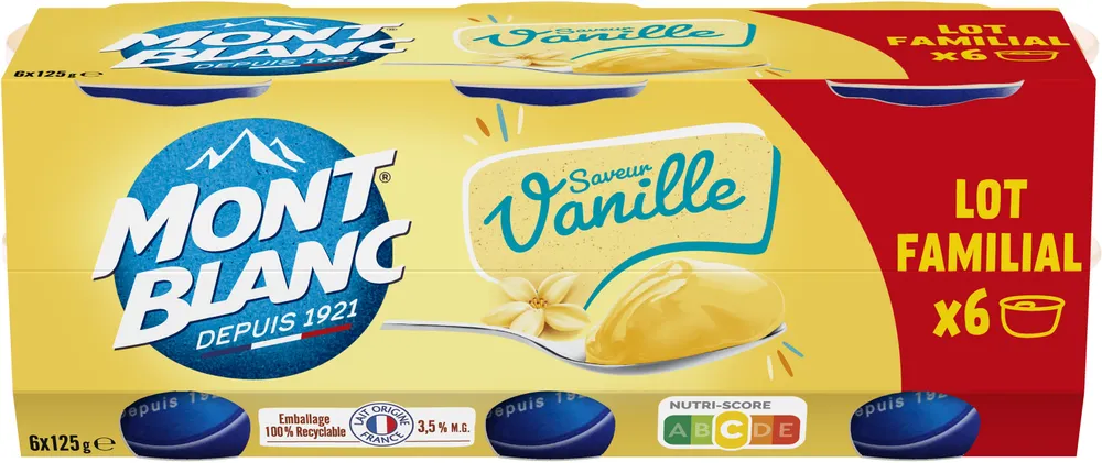 Crème Dessert Saveur Vanille