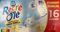 Récré O'lé GOÛTER LAITIER Saveur VANILLE