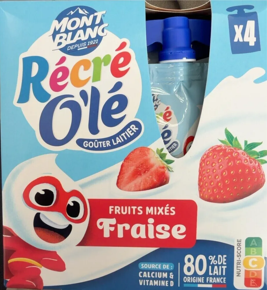 Récré O’lé fruits mixés