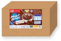 MONT BLANC Crème dessert Coupelles Chocolat 48x125g