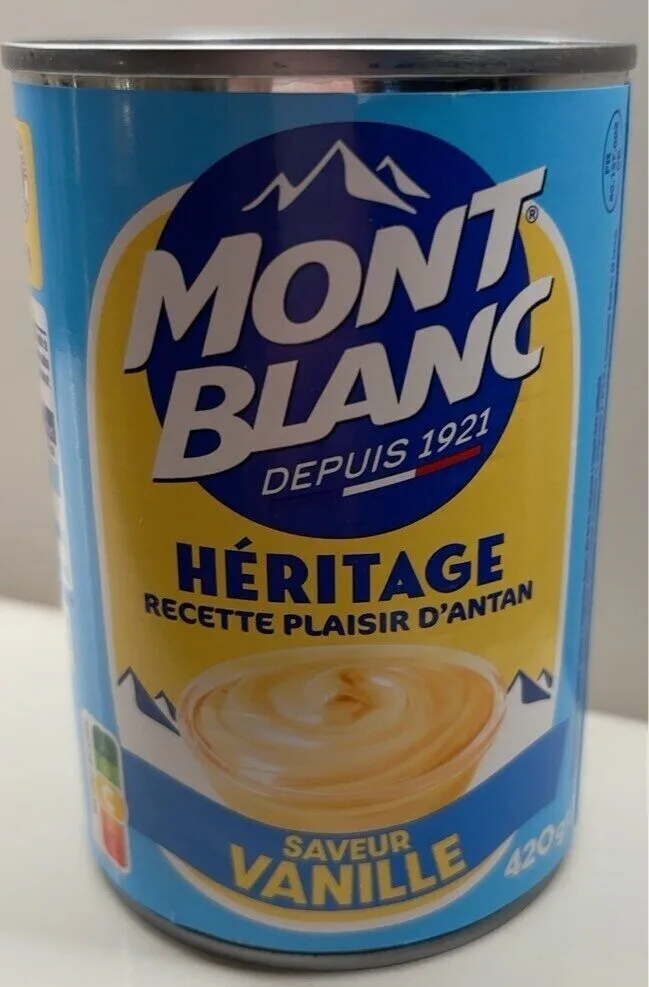 Crème vanille