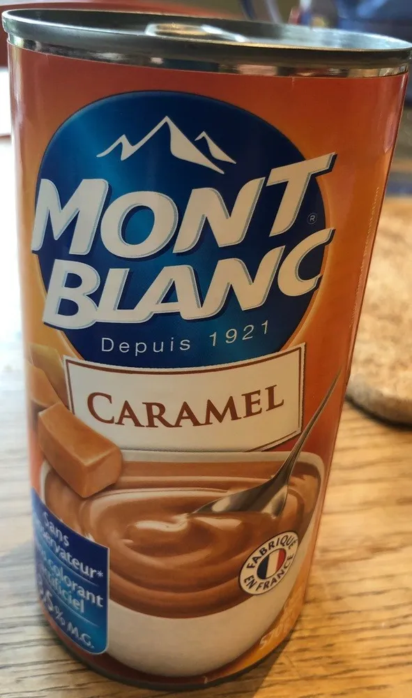 Mont Blanc caramel