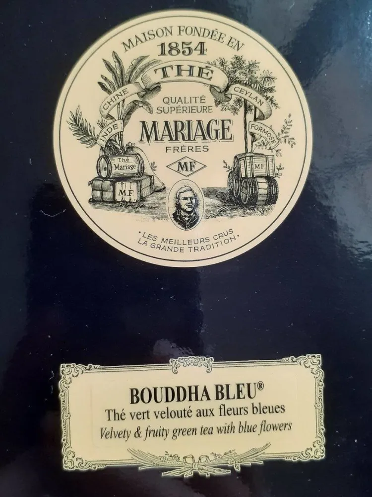 Thé vert Bouddha bleu
