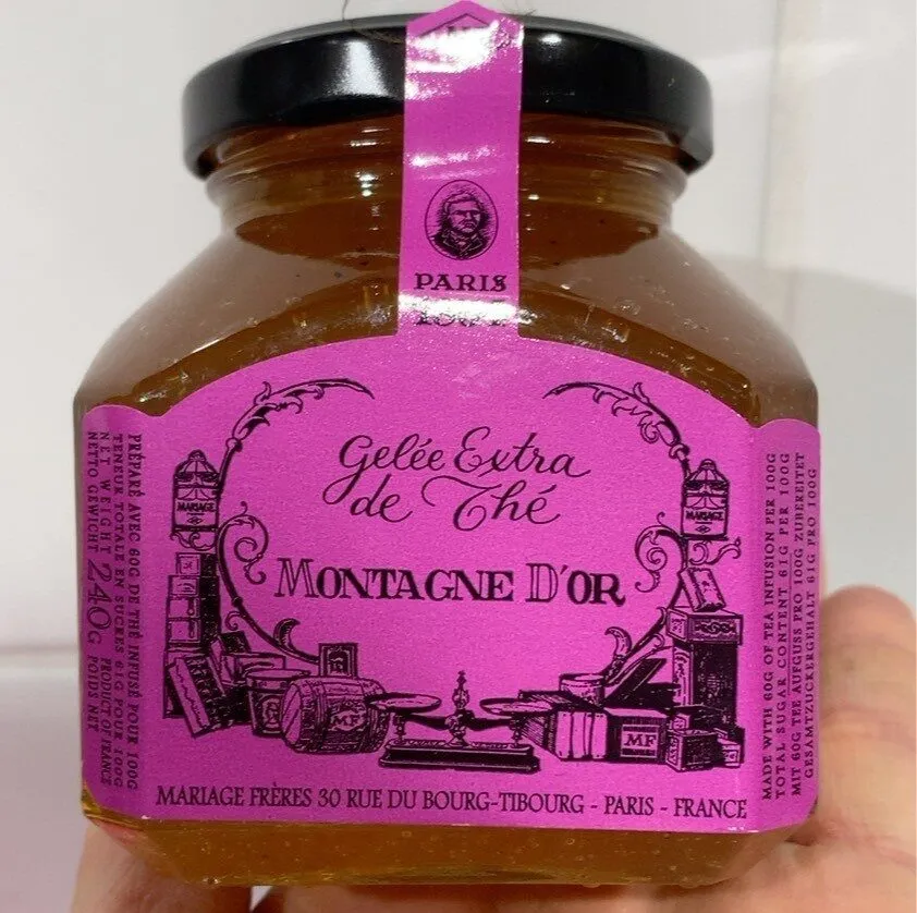 Gelée de thé Montagne d'Or
