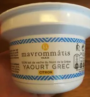 Yaourt Grec Citron