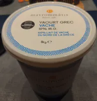 Yaourt Grec au lait de vache