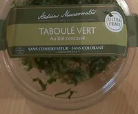Taboulé vert au blé concassé