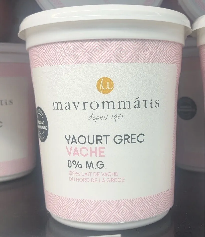 Yahourt grec vache 0% M.G.