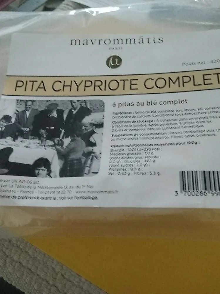 Pita chypriote