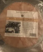 Pita pain libanais complet