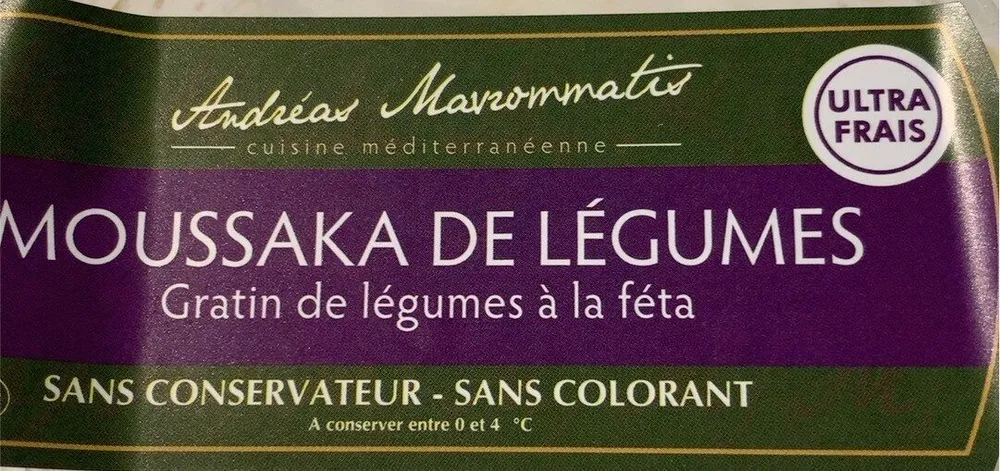 Moussaka de legumes
