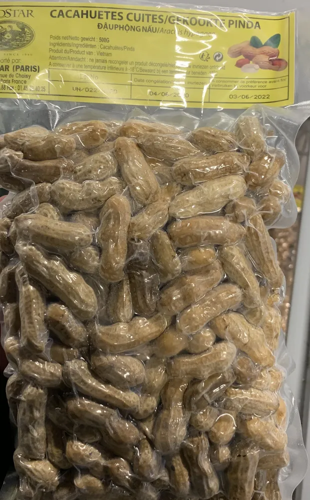 Cacahuètes cuites