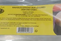 Ravioli gyozas aux légumes