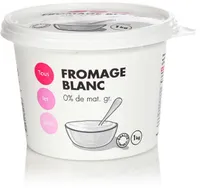 Fromage blanc à 0% de matières grasses