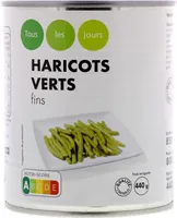 Haricots verts fins
