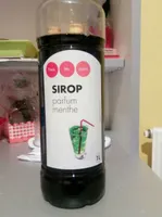 Sirop parfum menthe