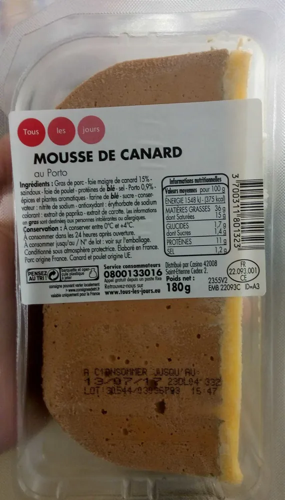 Mousse de Canard au Porto