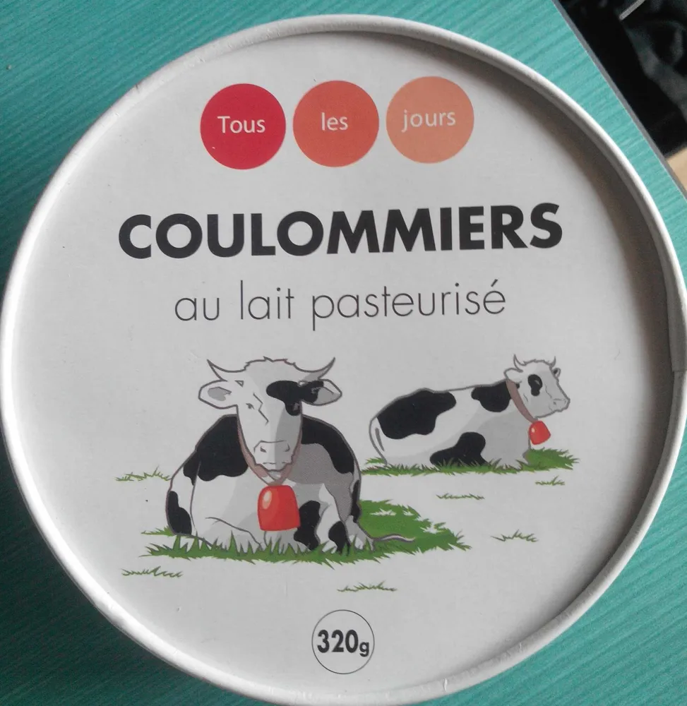 Coulommiers au lait pasteurisé