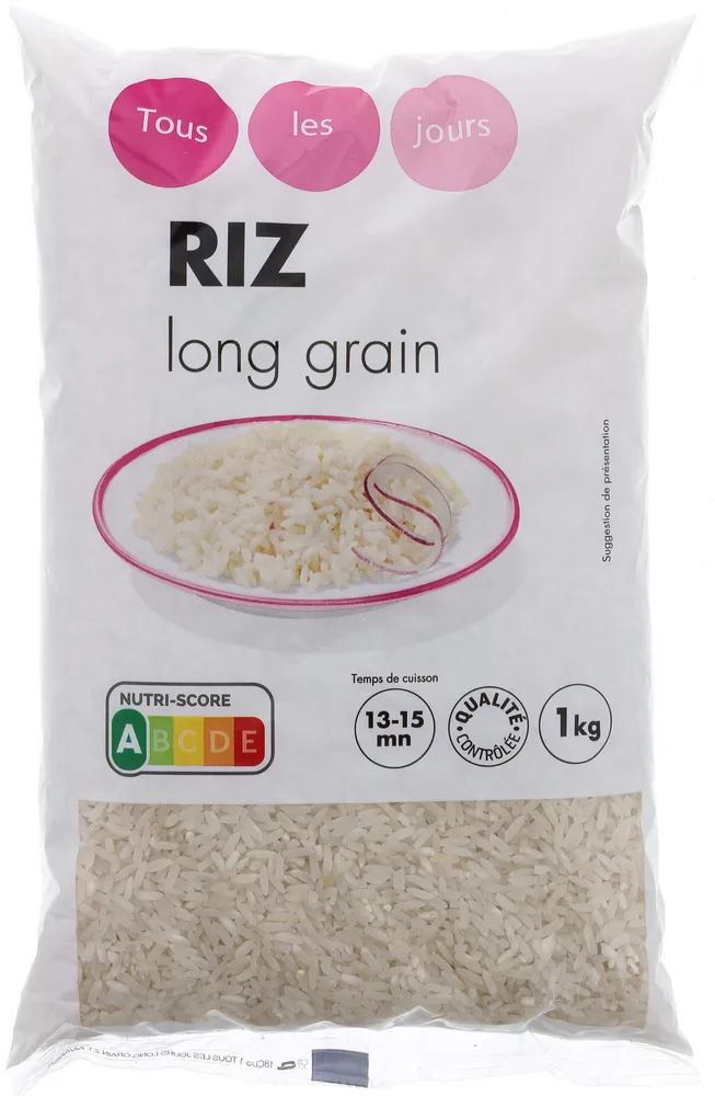 Riz long grain