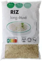 Riz long étuvé