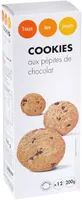Cookies aux pépites de chocolat