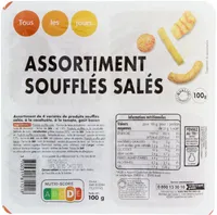 Assortiment soufflés salés
