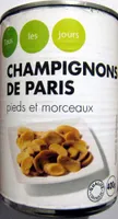 Champignons de Paris Pieds et Morceaux