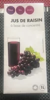 Jus de raisin rouge