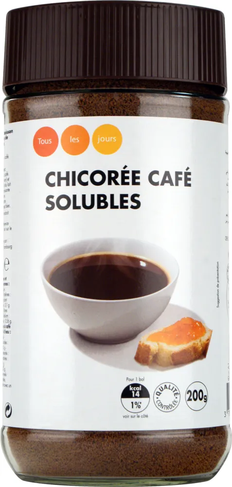 Chicorée café solubles