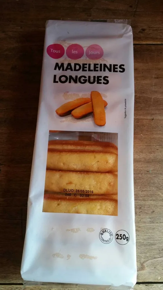 Madeleines longues
