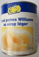 Demi poires au sirop léger