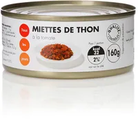 Miettes de thon à la tomate