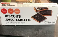 Biscuit avec tablette
