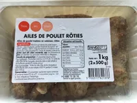 Ailes de poulet rôties