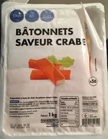 Bâtonnets saveur crabe x56