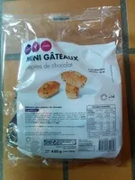 Mini gâteaux aux pépites de chocolat